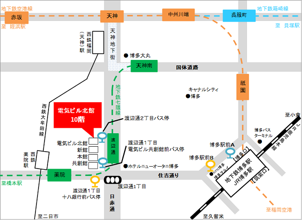 九州支部 Jemaについて アクセスマップ Jemaご案内 Jema 一般社団法人 日本電機工業会